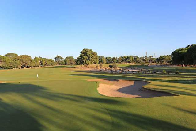 View of a green at Grange Golf Club.