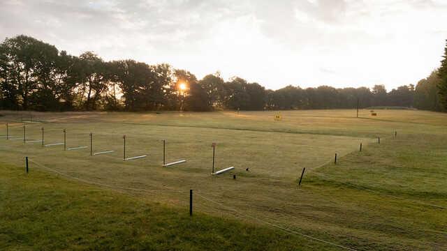 View of the driving range at Newark Golf Club