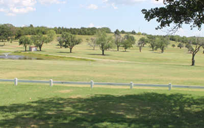 A view from Henryetta Golf & Country Club