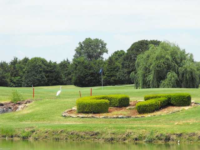 A view of hole #9 from the Golf Club at Cimarron Trails