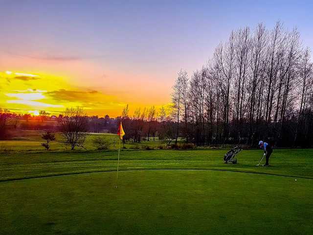 View from a green at Strokestown Golf Club.
