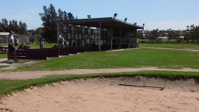A view of the driving range at Barwon Valley Golf Club