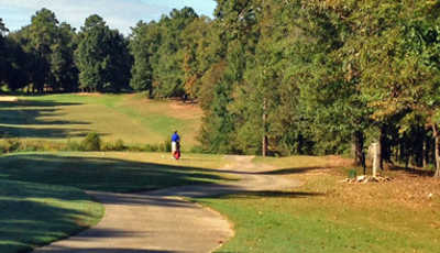 A sunny day view from Auburn Links at Mill Creek