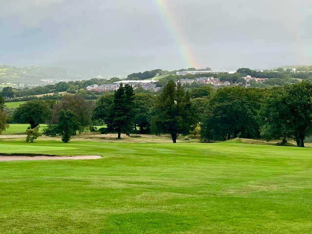 A view from Bryn Meadows Golf Club.