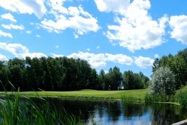 A view over the water from Spiritwood Golf Club