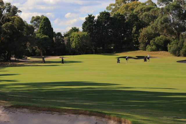 Huntingdale Golf Club: view from the 14th hole