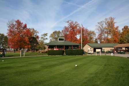 A view of the pro shop at Forest Park Golf Course