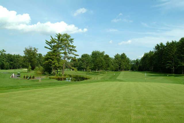 A view of the 6th green at Manchester Country Club
