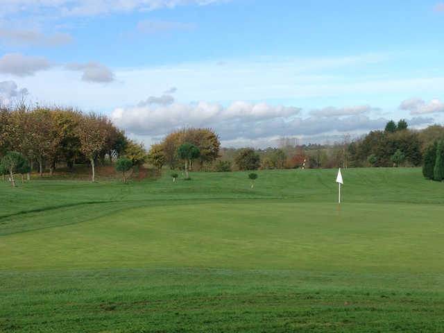 At the side of the 7th green on the Bramcote Golf Course