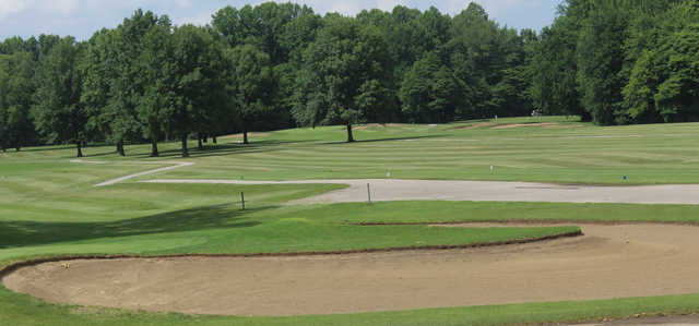 A view from Hulman Links Golf Course.