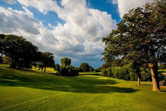 A view of hole #12 at East from Lincoln Park Golf Course