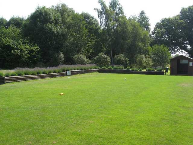 The beautiful first tee at Mile End Golf Club