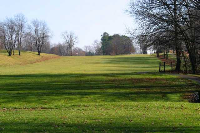 A view from tee #9 at Prides Creek Golf Course