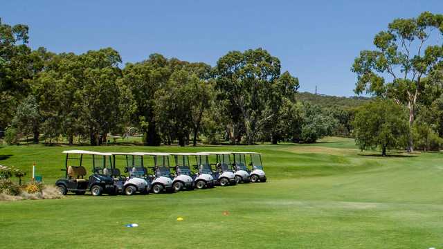 A view from The Vines Golf Club of Reynella