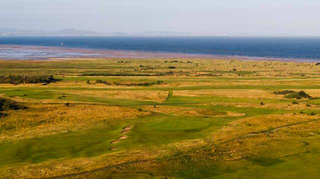 View of the 4th green from Gullane Golf Club - No. 2