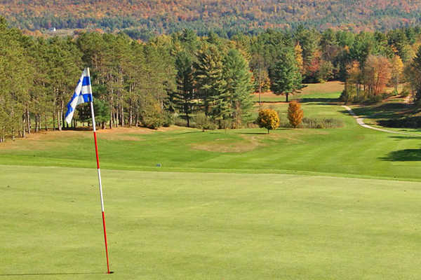 A view of a hole at Proctor-Pittsford Country Club