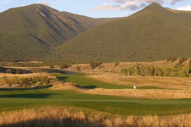 A view of the 9th hole at Indian Springs Ranch