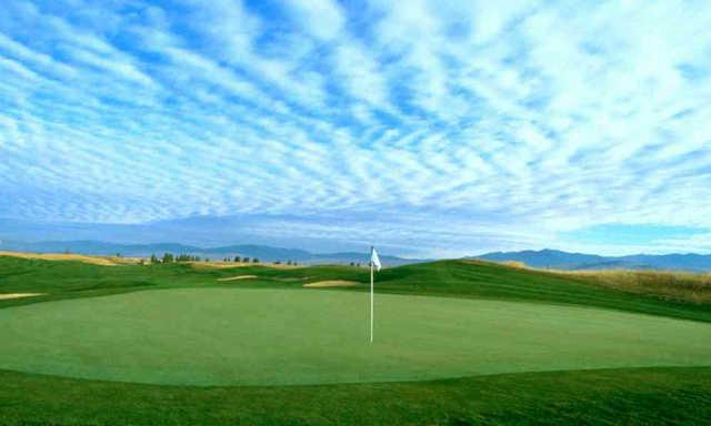 A view of a green at Ranch Club