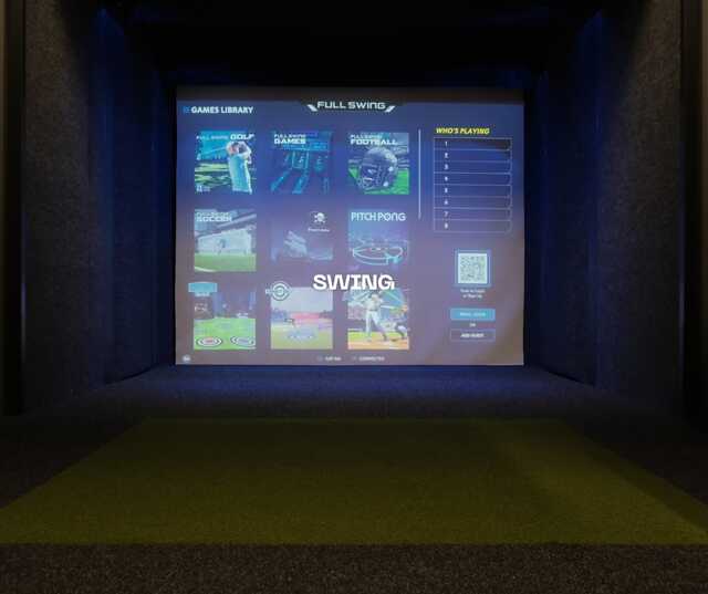 Golf Simulator @ The Pickleball Zone
