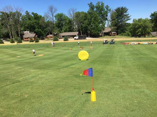 A view of the practice area at Culver Academies Golf Course (John Leighton)