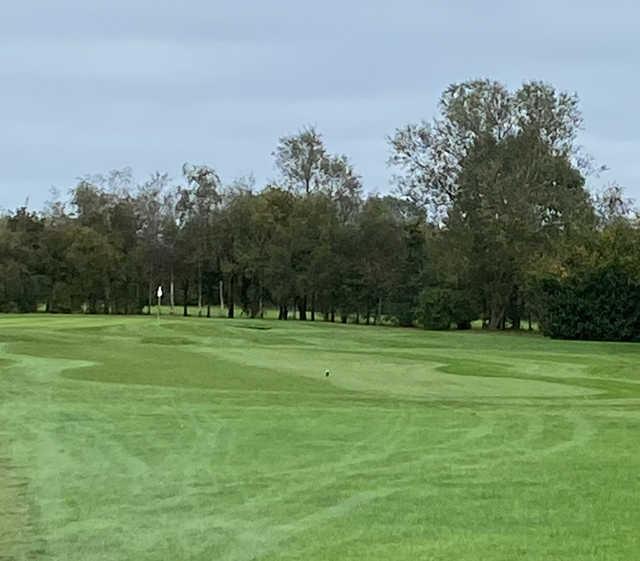 View of the 12th green from Calderfields Golf & Country Club.