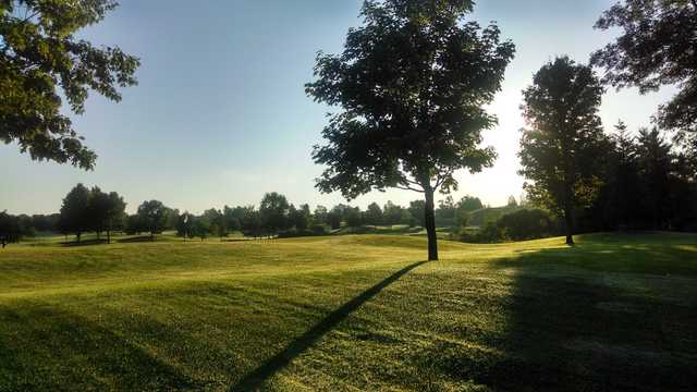 A view of a hole from The Links At Lang Farm