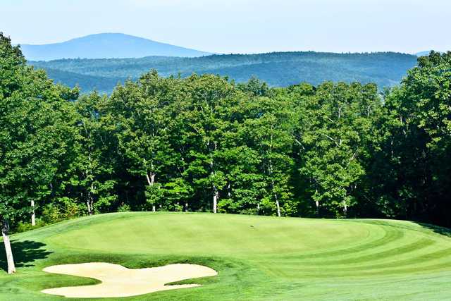 A view of the 10th green at Canterbury Woods Country Club