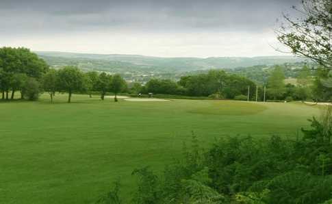 A view of a fairway at Bryn Meadows Golf Club