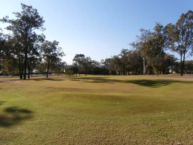 View of a green at Gatton Jubilee Golf Club