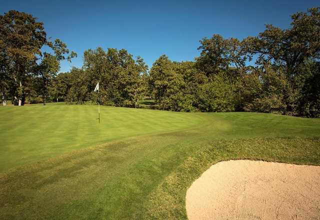 A view of a hole at Twin Hills Golf & Country Club.