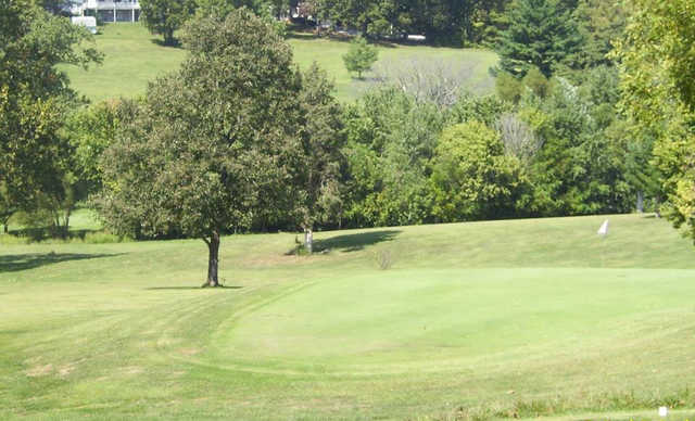 A view of a green at Paoli Country Club.