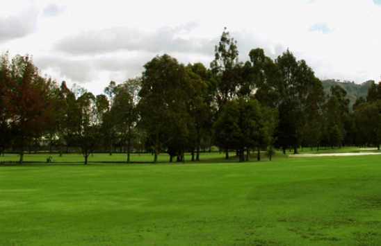 A view of a fairway at Logan's Run Family Golf Center