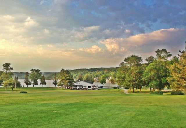 A view from Prospect Point Golf Club