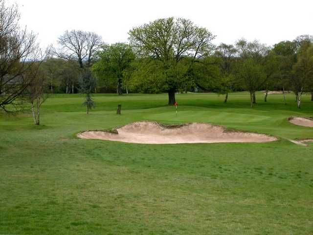 Vunker guarded green at Pype Hayes