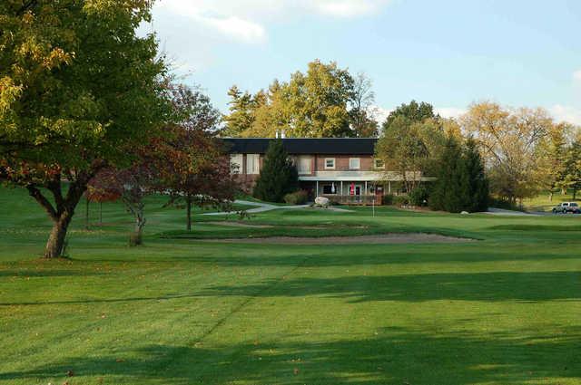 A sunny day view from West Lafayette Golf & Country Club