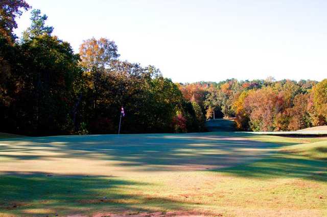 A view of a hole at Cumberland Lake Golf Course