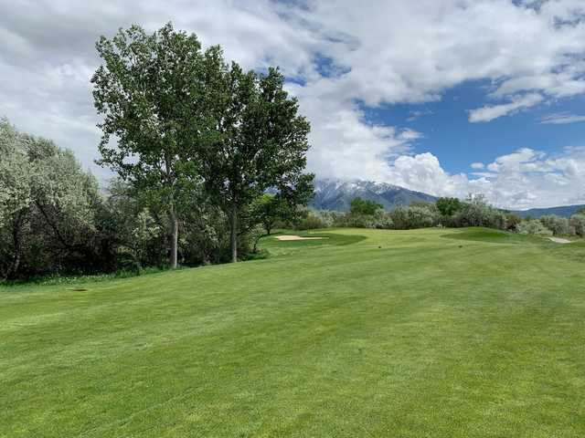 A view of hole #11 at River Oaks Golf Course.