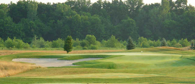 View of a green at The Brassie Golf Club.