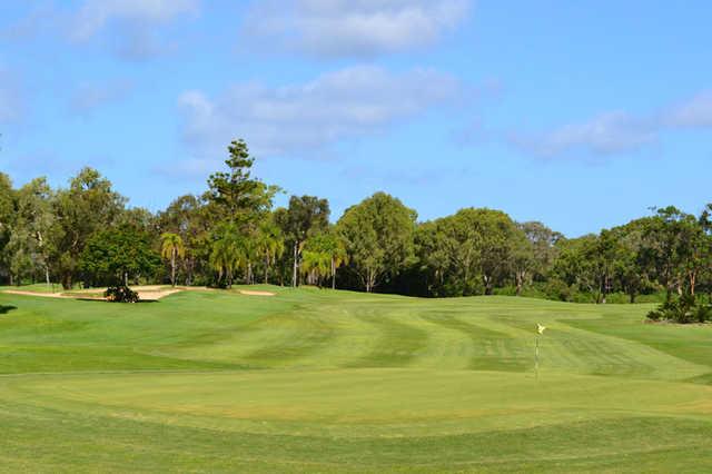 A view of a hole at Resort Course from Capricorn Resort Golf