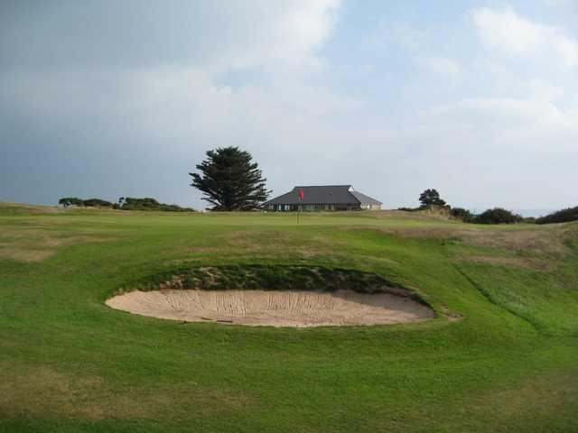 A view of the 16th green at Bull Bay Golf Club