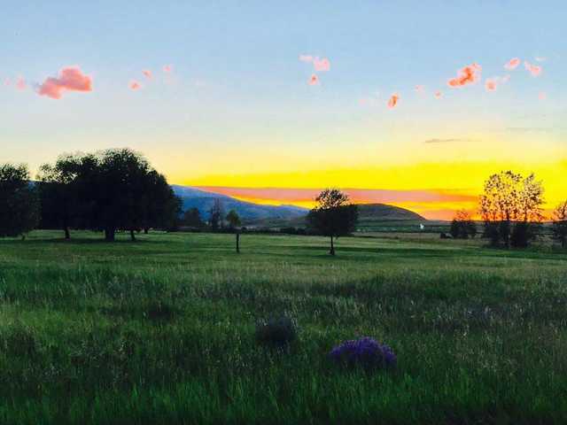 A view of a green at Deer Lodge Golf Club.