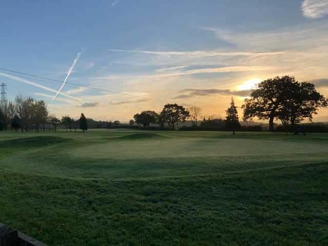 View of a green at Shortwood Lodge Golf Club