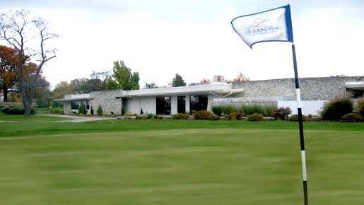 A view of the clubhouse from The Landing At Fort Harrison