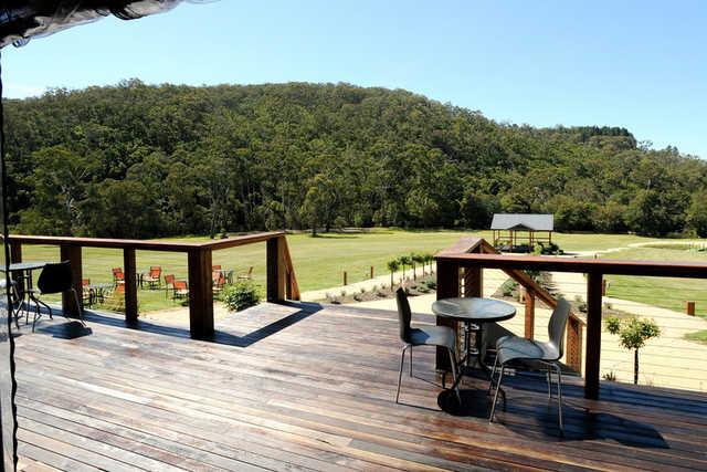 A view from the terrace at The Eastern Golf Club