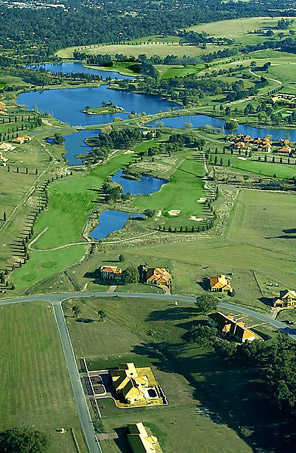 Aerial view from Hidden Valley Golf & Country Club