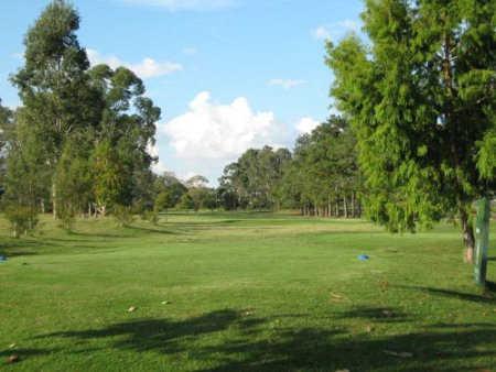 A view from tee #5 at Gympie Golf Club