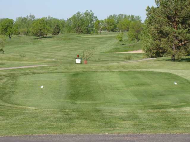 A view from a tee at Broadland Creek National Golf Course
