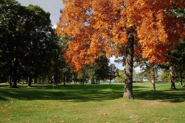 A view of a hole at West Lafayette Golf & Country Club