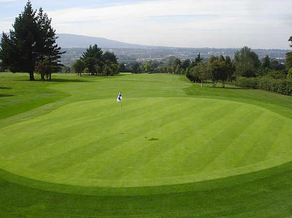 A view of the 10th hole at Killiney Golf Club