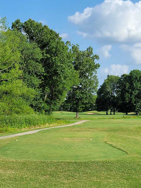 View from a tee box at Blackberry Trail Golf Course.